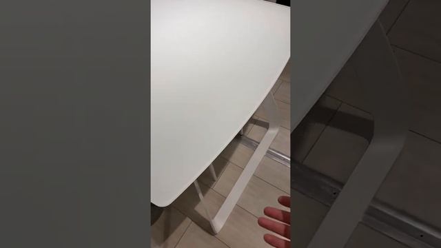 Стол раскладной MATTEO-WH 140 белый/ экстрабелое сатинированное стекло смотреть онлайн