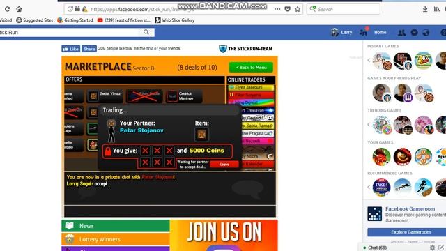 Stick Run - FREE COINS FOR POOR PLAYERS смотреть онлайн