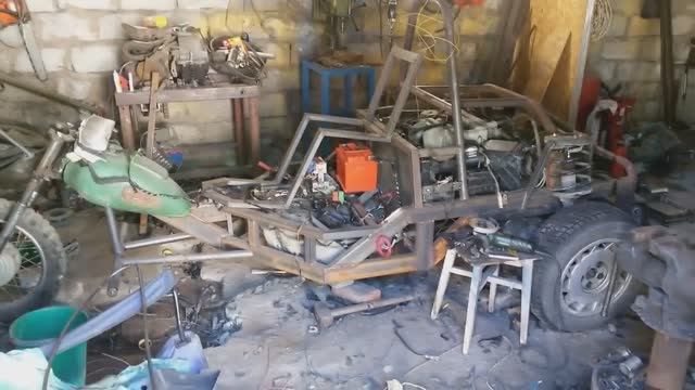 Делаю Трайк 170 л.с. V6 . Часть 9 смотреть онлайн