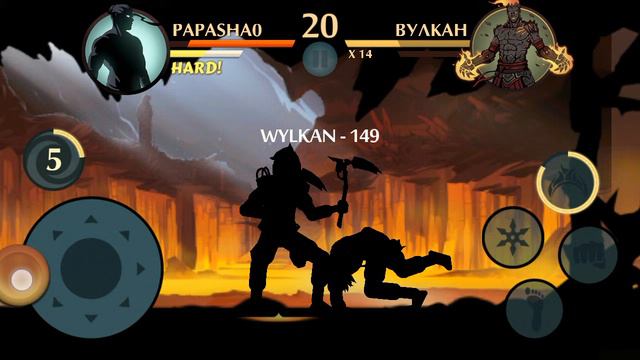 Обзор бета-тестов рейда в Shadow fight 2: Вулкан смотреть онлайн