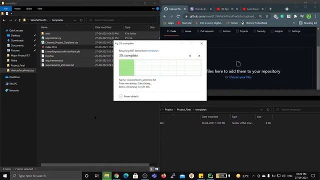 Live Deployment of ML Model in Heroku Using Github | Flask API | Data Science |MLProject смотреть онлайн