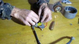 Разборка сборка электро двигателя вентилятора системы охлаждения ВАЗ  2110, 2111.