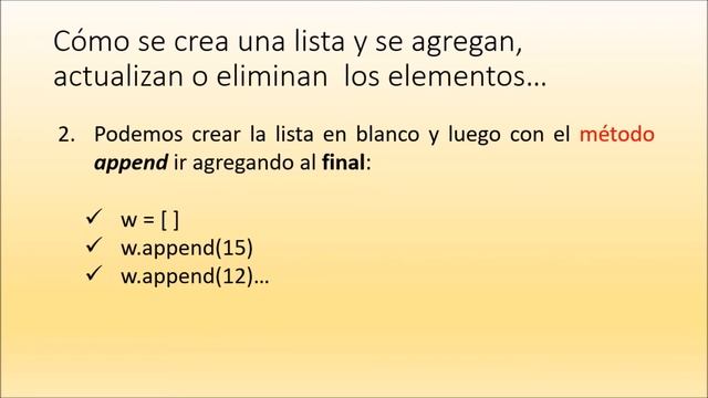 Desde cero: Listas en Python смотреть онлайн