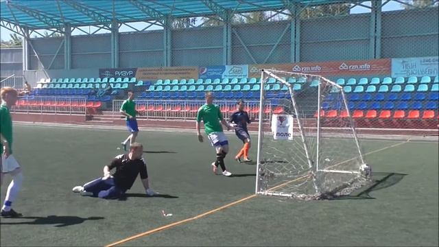 Гол Усачёва Романа из команды ФК РИЗУР 2 в ворота команды СКА смотреть онлайн