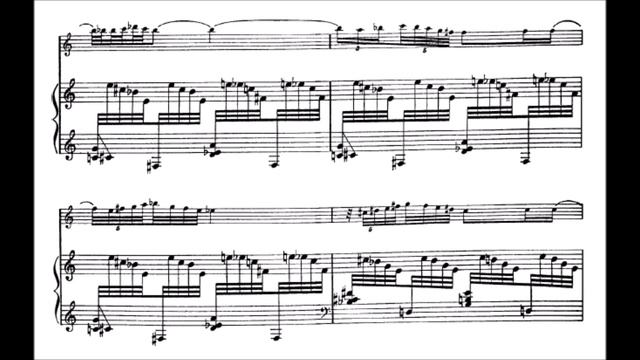 Leo Ornstein - 3 Pieces for flute and piano (audio + sheet music) смотреть онлайн