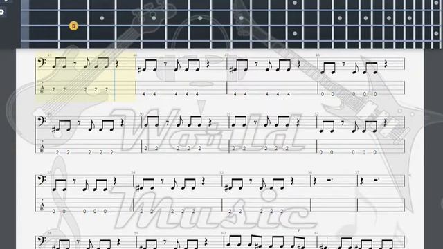 Green Day Macy 's Day Parade BASS GUITAR TAB смотреть онлайн