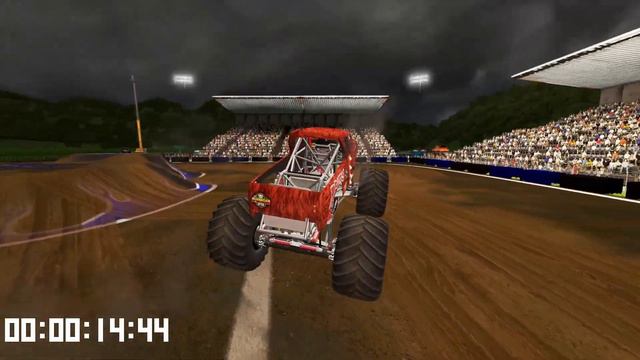 BeamNG Monster Truck Mod: Team Scream Freestyle смотреть онлайн