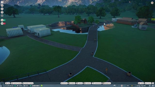 Planet Zoo - Keepers not feeding the animals bug! смотреть онлайн