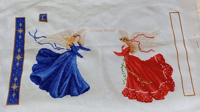 Конец зимы в крестиках. Финиши и продвижения в вышивке за январь и февраль 2021 смотреть онлайн