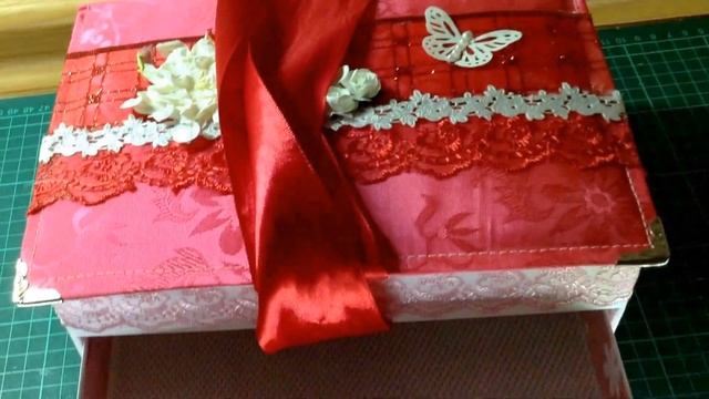 Скрапбукинг. Шкатулка