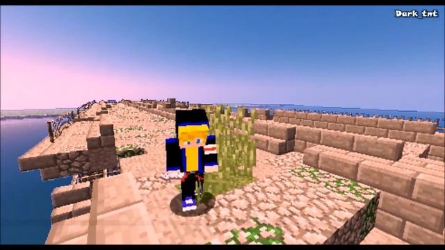 Minecraft Tutorial Строим ЗАБРОШЕННЫЙ город Часть #1 МОСТ смотреть онлайн