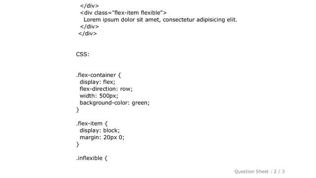 CSS : Flex item exceeds its container смотреть онлайн