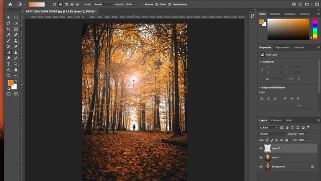 Art Lens Flare - Photoshop Project смотреть онлайн
