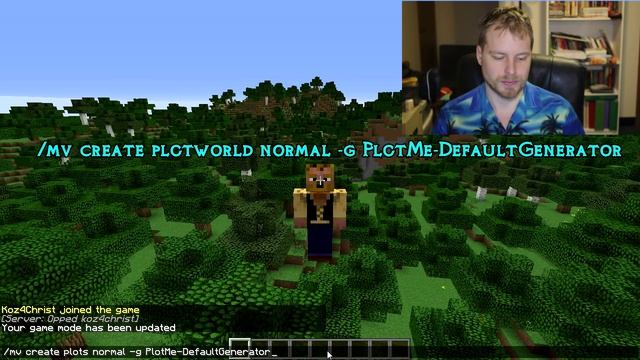 Minecraft Admin How-To: PlotMe (UPDATE) смотреть онлайн