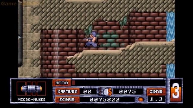 Alien Carnage прохождение без комментариев #3 - Канализация, Зона 3 смотреть онлайн