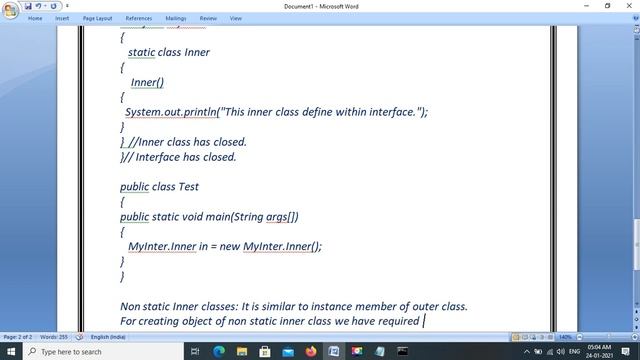 Inner Classes смотреть онлайн