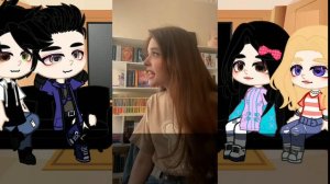 Реакция по книгам Анны Джейн ТСБР и ПОТС|•|Полина, Дилара, Леха, Дима|•|Гача нокс