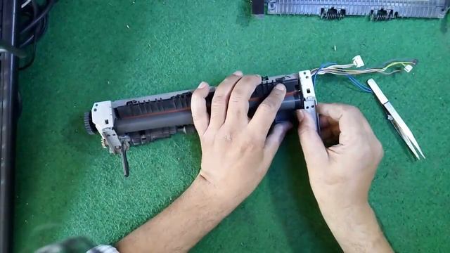 How to replace the fuser film sleeve (TEFLON) hp laserjet 1020 1012 1015 1018 1020 1022: Tutorial смотреть онлайн