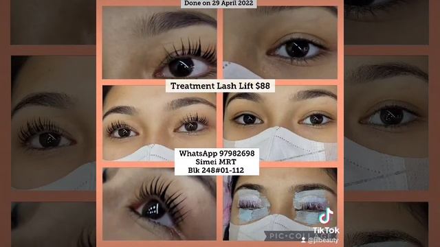 Eyelash Lifting +Lift Treatment $88, Singapore Simei affordable & budget beauty salon, Not Extensio смотреть онлайн