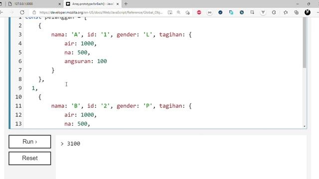 Array forEach JavaScript Bahasa Kita смотреть онлайн