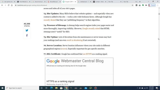 Google 200 Ranking Factors 2021,  Site Level Factors,  Seo Ranking Factor (Part 3)