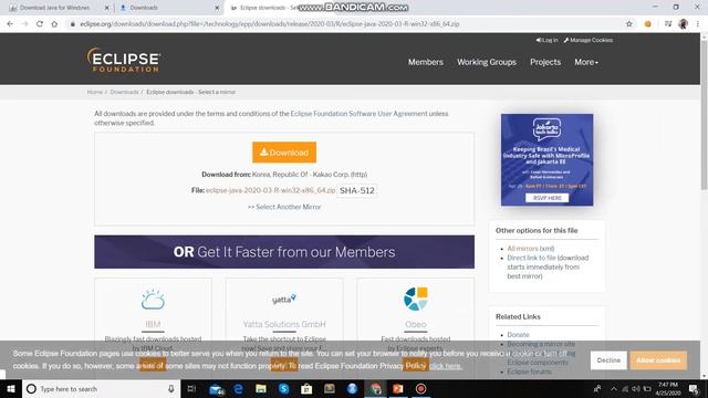 How to download Eclipse IDE and java|Java tutorials for beginner 5 смотреть онлайн
