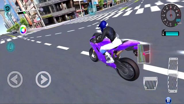 3D Driving Class 2021 - Bullet Train VS Motorcycle Driving Simulator - Android Gameplay смотреть онлайн