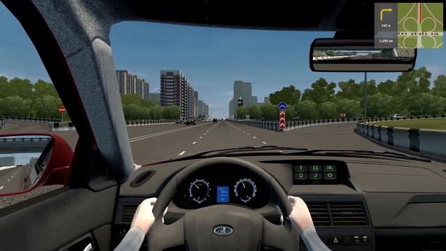 City Car Driving 1.5.9 LADA Priora 2172