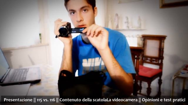 VideoRecensione - Sony HDR CX-115/116E смотреть онлайн