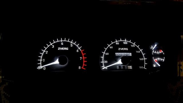 Панель приборов Isuzu vehicross LED подсветка с плавным розжигом смотреть онлайн