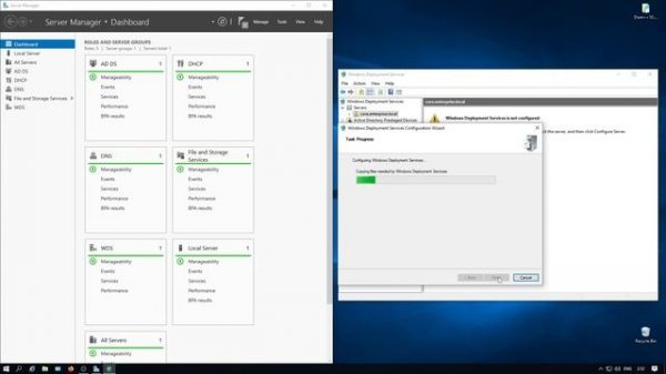 Установка Windows 10 по сети. Windows Deployment Services