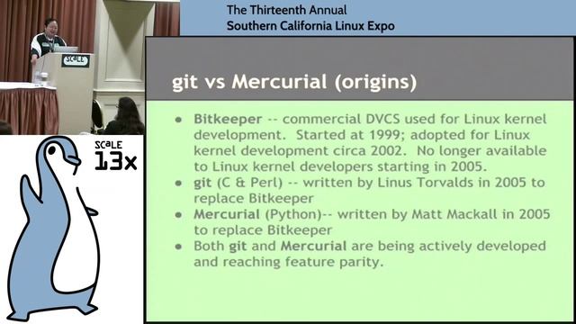 Lan Dang - Distributed Version Control & Mercurial - SCALE 13x смотреть онлайн