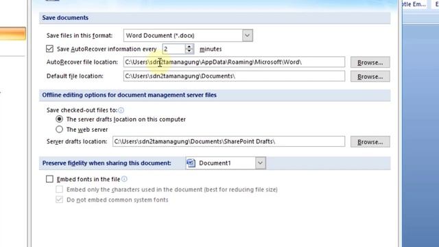 cara setting autosave di microsoft word, excel, dan powerpoint смотреть онлайн