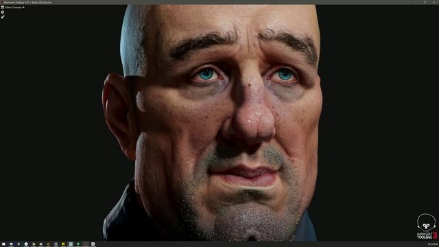 Realtime Head Walkthrough | Turntable | Game Art | Marmoset Toolbag | Substance Painter смотреть онлайн