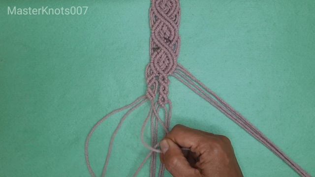 Пояс макраме на кольце, подробный мастер-класс/Tutorial macrame belt on the ring смотреть онлайн