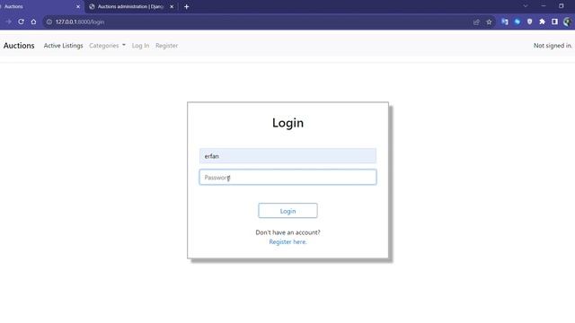 CS50 Web - Project 2 - Commerce смотреть онлайн