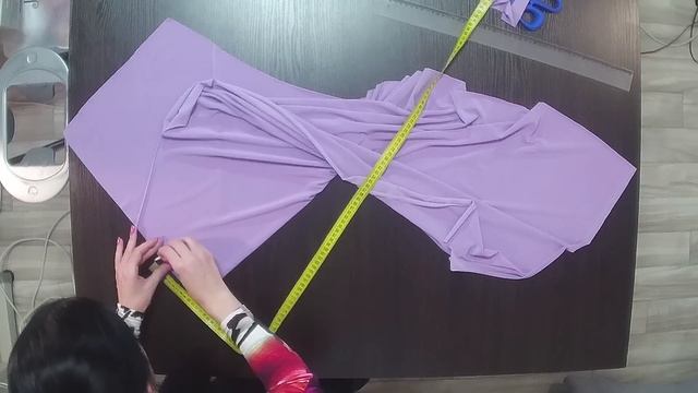 Как сшить блузку без выкройки? Часть 1-я, блузка с драпировками рукав летучая мышь смотреть онлайн