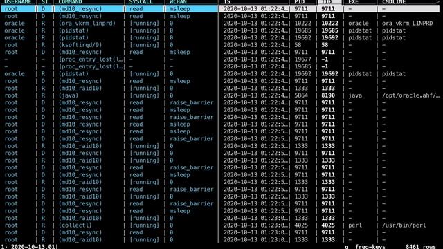 Analyzing 0x.Tools xcapture data with VisiData смотреть онлайн