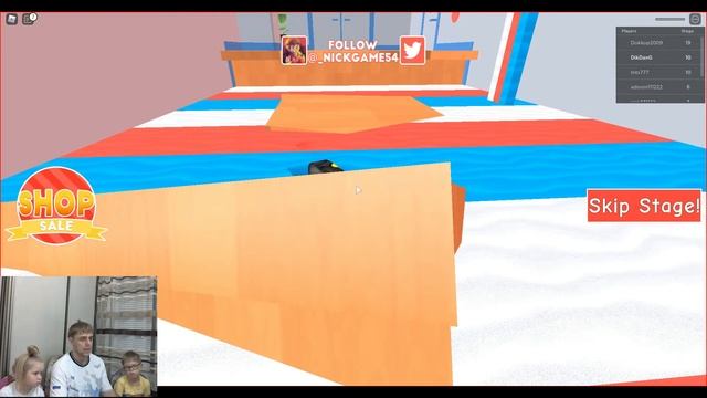 Играем в роблокс / Побег от злого дантиста в Roblox / Roblox Escape The Dentist Obby! смотреть онлайн