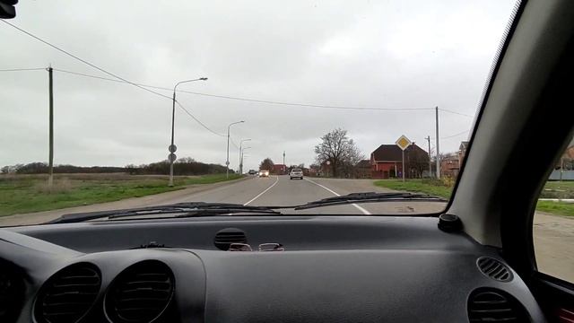 27/11/2022. Ейск-Старощербиновская | Проезжаем мимо квартиры, в которую упал бомбардировщик СУ-34. смотреть онлайн