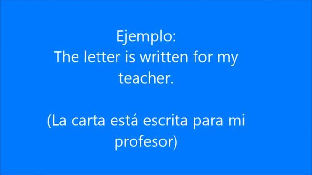 Present Simple Passive Voice смотреть онлайн