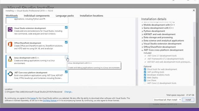 Visual Studio 2019 Review, Install & Project Create in bangla смотреть онлайн