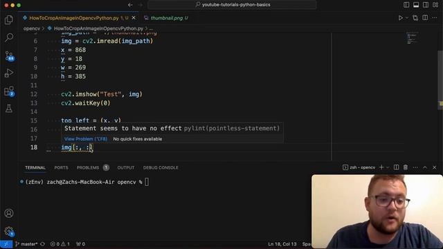 How To Crop An Image In Python With OpenCV смотреть онлайн