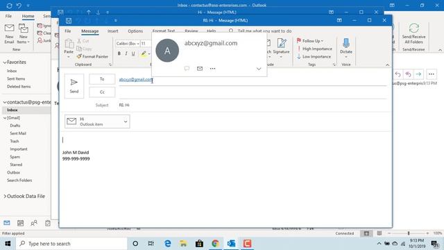 How to Get Reply to an email to a different email address in Outlook - Office 365 смотреть онлайн