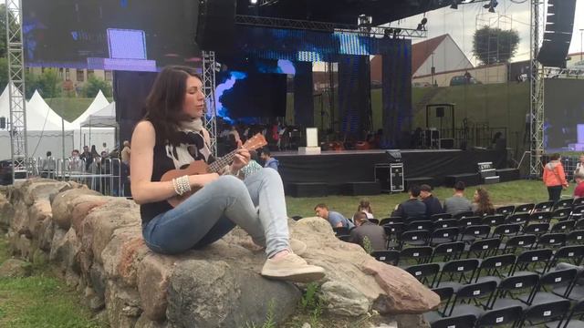 I'm yours Jason Mraz - ukulele cover смотреть онлайн