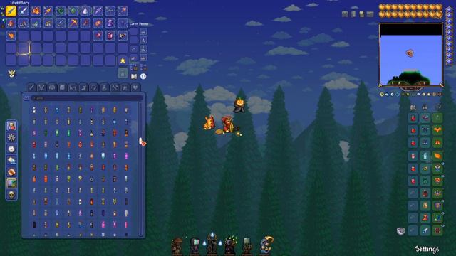 Terraria 1.4.1.1 Completionist Character! FIRST EVER ALL ITEMS PLAYER смотреть онлайн