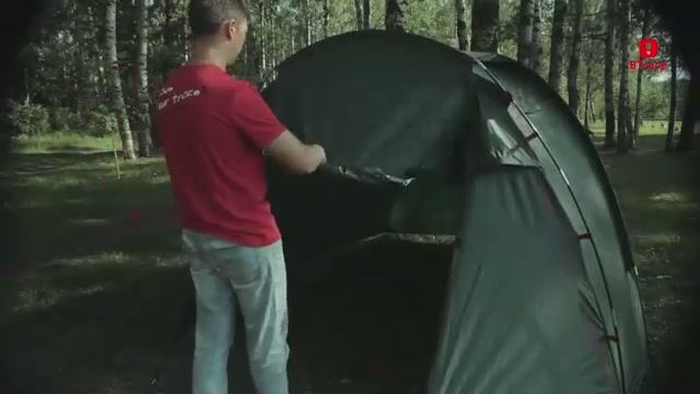 Палатка BTrace ELEMENT 4 инструкция по установке смотреть онлайн