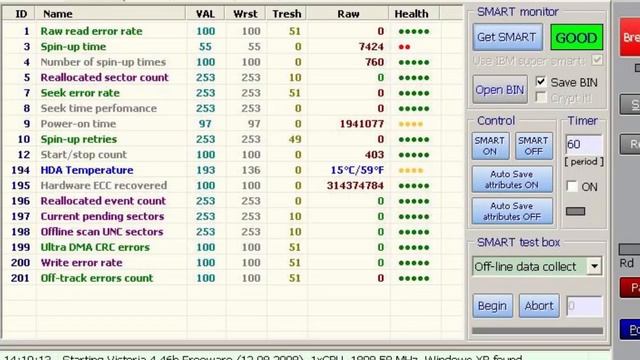 Проверка Б\У HDD перед покупкой. смотреть онлайн