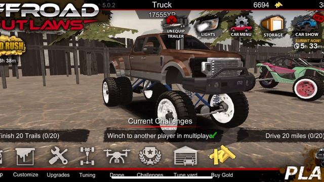 Offroad outlaws *NEW* NIGHT TIME MODE, MAP NAME & HOW TO FIND IT! смотреть онлайн