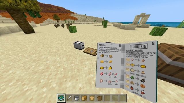 Strat's Food Expansion Addon Minecraft PE (MCPE) Bedrock Edition Mod смотреть онлайн